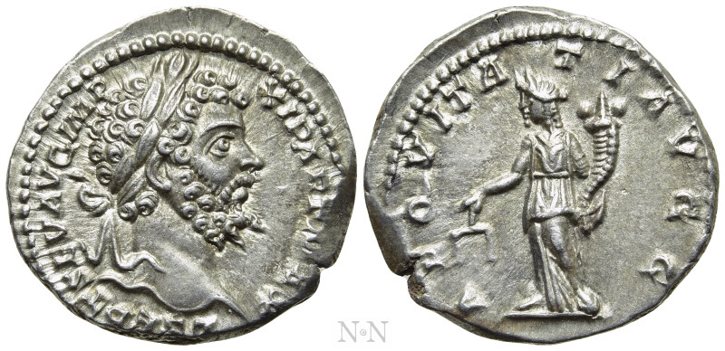 SEPTIMIUS SEVERUS (193-211). Denarius. Rome. 

Obv: L SEPT SEV AVG IMP XI PART...