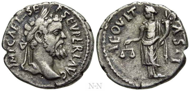 SEPTIMIUS SEVERUS (193-211). Denarius. Alexandria. 

Obv: IMP CAE L SEP SEV PE...