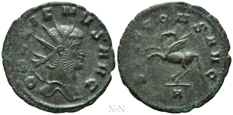 GALLIENUS (253-268). Antoninianus. Rome. 

Obv: GALLIENVS AVG. 
Radiate head ...