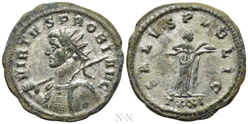 PROBUS (276-282). Antoninianus. Ticinum. 

Obv: VIRTVS PROBI AVG. 
Radiate an...