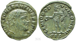 CONSTANTIUS I (305-306). 1/4 Follis. Siscia