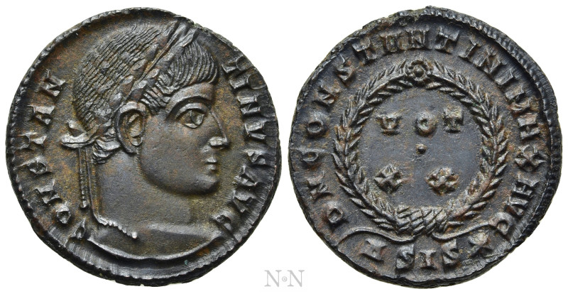 CONSTANTINE I 'THE GREAT' (307/10-337). Follis. Siscia. 

Obv: CONSTANTINVS AV...