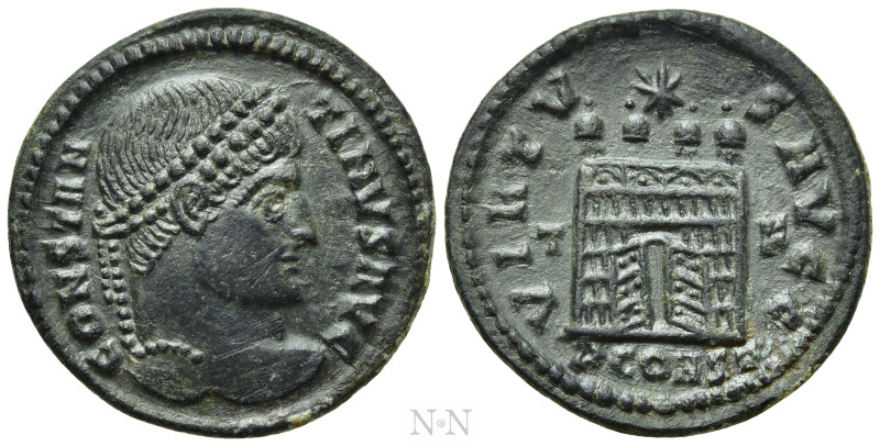 CONSTANTINE I 'THE GREAT' (307/10-337). Follis. Arelate. 

Obv: CONSTANTINVS A...