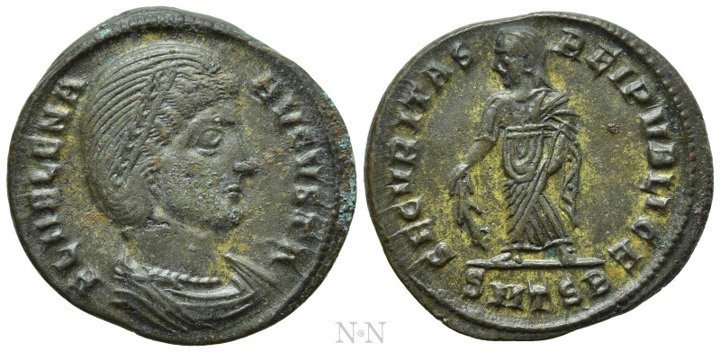 HELENA (Augusta, 324-328/30). Follis. Thessalonica. 

Obv: FL HELENA AVGVSTA. ...