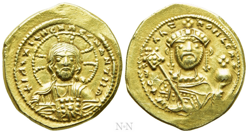 CONSTANTINE IX MONOMACHUS (1042-1055). GOLD Tetarteron Nomisma. Constantinople. ...