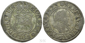 SWITZERLAND. Solothurn. 1/2 Batzen (1623)