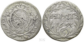 SWITZERLAND. Zürich. 5 Schilling (1693)