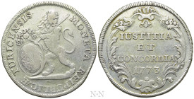 SWITZERLAND. Zürich. 1/2 Taler (1773)