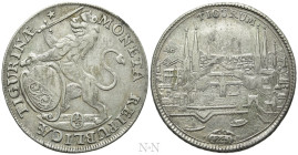 SWITZERLAND. Zürich. 1/2 Taler (1741)