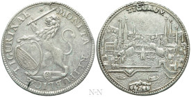 SWITZERLAND. Zürich. 1/2 Taler (1751)