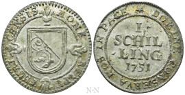 SWITZERLAND. Zürich. Schilling (1751)