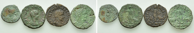 4 Coins of Viminacium, Dacia etc. 

Obv: .
Rev: .

. 

Condition: See pic...