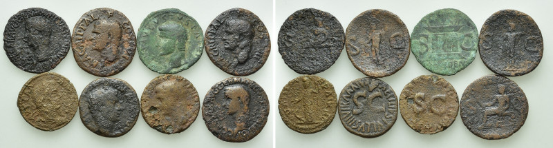 8 Coins of Caligula, Augustus, Agrippa etc.

Obv: .
Rev: .

.

Condition:...