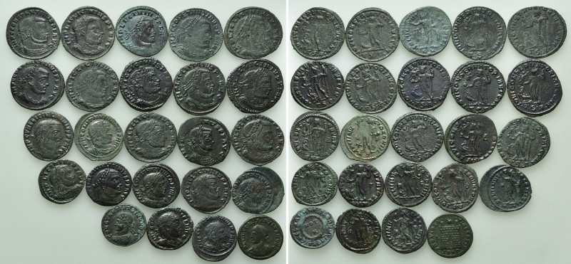 24 Roman Folles. 

Obv: .
Rev: .

. 

Condition: See picture.

Weight: ...