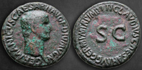 Germanicus AD 37-41. Struck under Claudius. Rome. As Æ