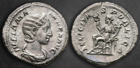 Julia Mamaea. Augusta AD 222-235. Struck AD 230. Rome. Denarius AR