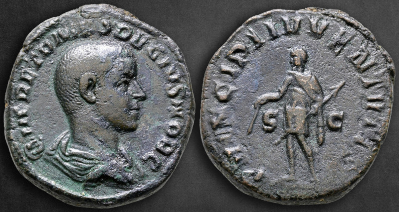 Herennius Etruscus, as Caesar AD 249-251. Rome
Sestertius Æ

30 mm, 20,54 g
...