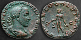 Volusian AD 251-253. Rome. Sestertius Æ