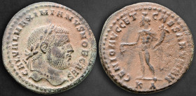 Galerius Maximianus, as Caesar AD 293-305. Cyzicus. Follis Æ