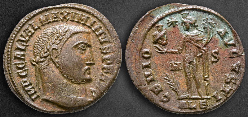 Maximinus II Daia AD 310-313. Alexandria
Follis Æ

23 mm, 4,96 g

IMP C GAL...