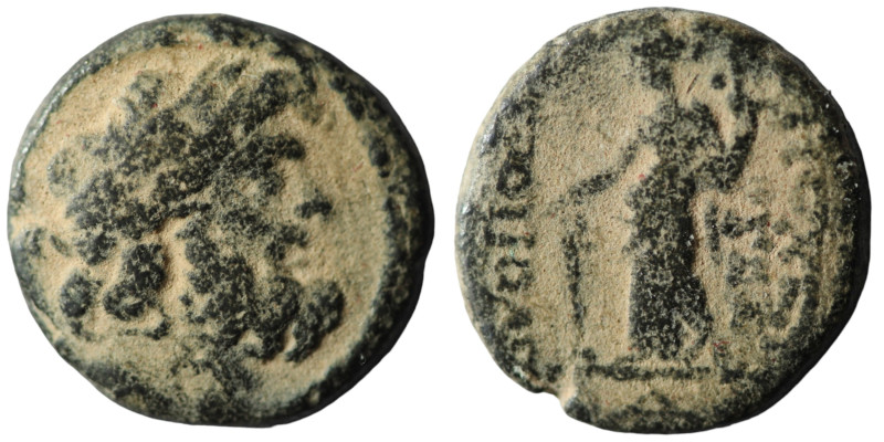 Syria. Uncertain. Bronze Æ. artificial sandpatina. 16mm, 4,53g