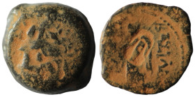 Greek. Uncertain. Bronze Æ. artificial sandpatina. 16mm, 4,17g