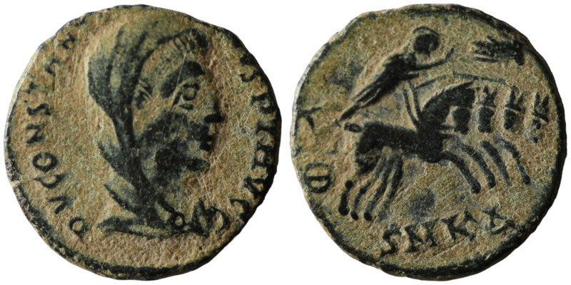 Divus Constantinus I. (337-340 AD). Æ Follis. Cyzicus. Obv: DV CONSTANTINVS PT A...