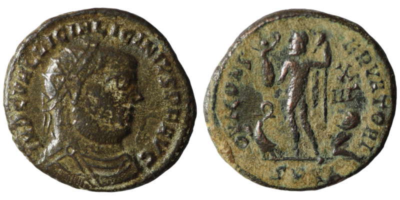 Licinius I. (321-323 AD). Follis. Cyzicus. Obv: IMP C VAL LICIN LICINIVS P F AVG...