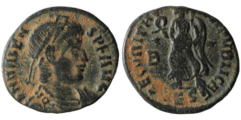 Valens. (364-378 AD). Æ Follis. Thessalonica. 18mm, 2,30g