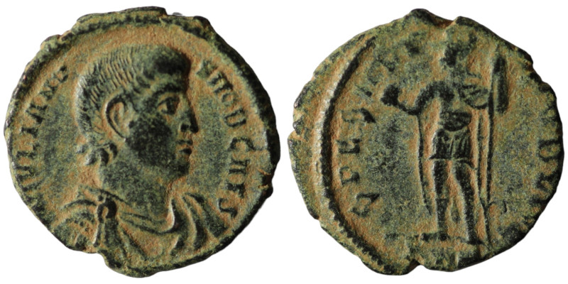 Julianus II. Apostata. (360-363 AD). Æ Follis. Nicomedia. 15mm, 1,78g