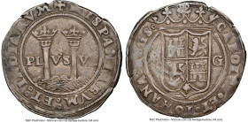 Carlos & Johanna Real ND (1542-1548) M-G XF45 NGC, Mexico City mint, Cal-65. 3.32gm. HID09801242017 © 2024 Heritage Auctions | All Rights Reserved