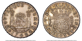 Philip V 8 Reales 1742 Mo-MF AU50 PCGS, Mexico City mint, KM103, Cal-1461. HID09801242017 © 2024 Heritage Auctions | All Rights Reserved