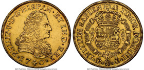 Philip V gold 8 Escudos 1740/30 Mo-MF AU Details (Edge Filing, Cleaned) NGC, Mexico City mint, KM148, Cal-2241. HID09801242017 © 2024 Heritage Auction...