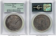 Charles III 8 Reales 1775 Mo-FM XF45 PCGS, Mexico City mint, KM106.2, Cal-1109. HID09801242017 © 2024 Heritage Auctions | All Rights Reserved