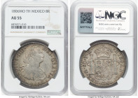 Charles IV 8 Reales 1806 Mo-TH AU55 NGC, Mexico City mint, KM109, Cal-984. HID09801242017 © 2024 Heritage Auctions | All Rights Reserved