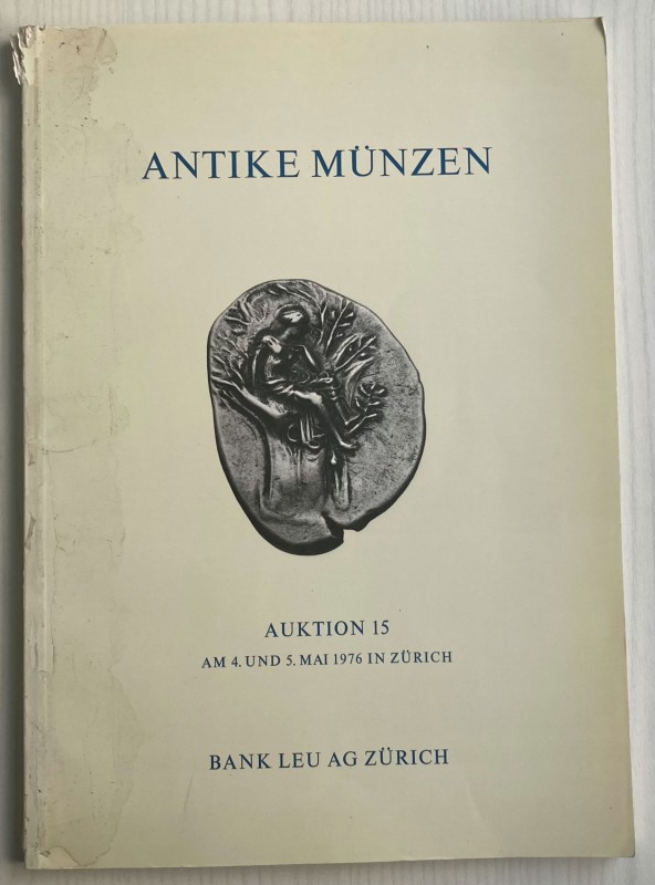 Bank Leu Auktion 15. Antike Munzen Griechen, Spatromer, Byzantiner, Literatur Ub...