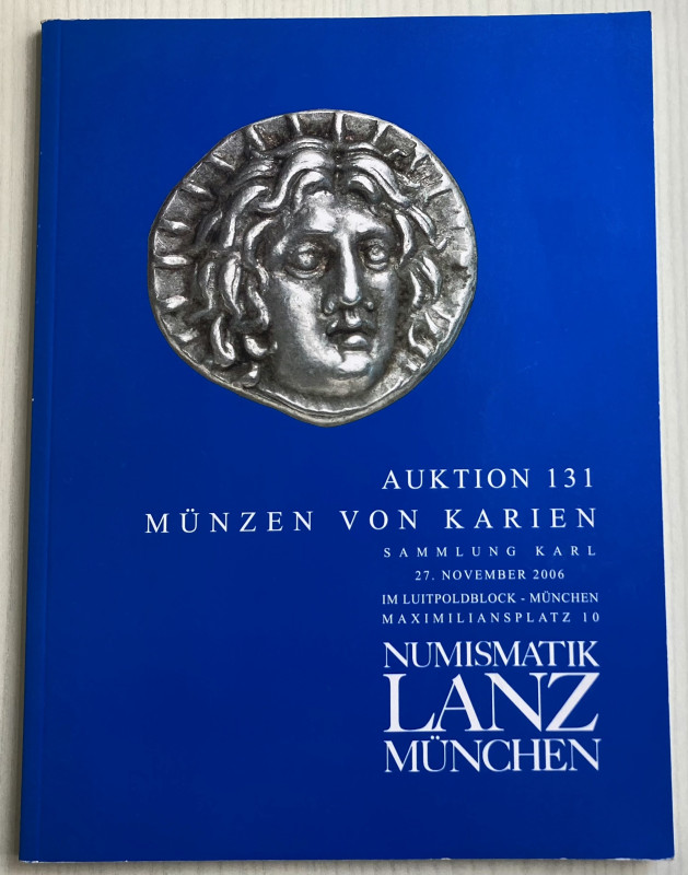 Lanz Numismatik, Auktion 131 Munzen von Karien – Sammlung Karl. Munchen, 27 Nove...