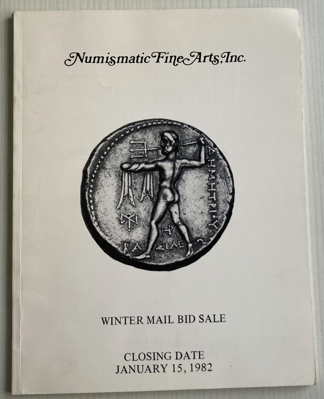 Numismatic Fine Art. Winter Mail Bid Sale .Ancient Coins. 15 January 1982. Bross...