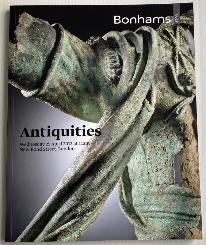 Bonhams Antiquities. London 25 April 2012. Brossura ed. pp. 220, lotti 128, ill....