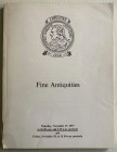 Christie's Fine Antiquities. The Properties of The Executors of the late J.R. Danson ESQ. Dr. Fritz Ohrtman Colonel William Stirling. London 17 Novemb...
