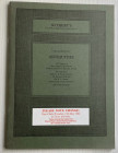 Sotheby's Catalogue of Antiquities. Ancient Glass, Middle Eastern, Egyptian, Greek, Roman and Etruscan Antiquities. London 14 May 1980. Brossura ed. p...