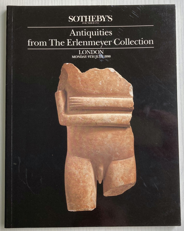 Sotheby's Antiquities from The Erlenmeyer Collection London 9 July 1990. Brossur...
