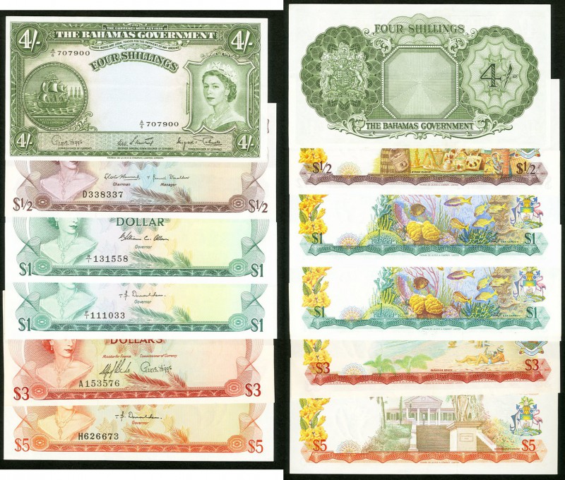 A Half Dozen Notes from the Bahamas. About Uncirculated or Better. 

HID09801242...