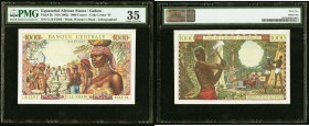 Equatorial African States Gabon Banque Central 1000 Francs ND (1963) Pick 5h PMG Choice Very Fine 35. 

HID09801242017