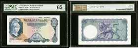 Great Britain Bank of England 5 Pounds ND (1961-63) Pick 372 PMG Gem Uncirculated 65 EPQ. 

HID09801242017