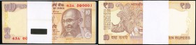 India Reserve Bank of India 10 Rupees 2013 Pick 102 Pack of 100 Choice Crisp Uncirculated. 

HID09801242017
