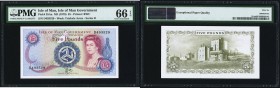 Isle Of Man Isle of Man Government 5 Pounds ND (1979) Pick 35Aa PMG Gem Uncirculated 66 EPQ. 

HID09801242017