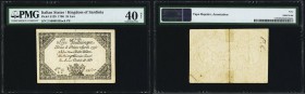 Italy Italian States 25 Lire 1796 Pick S129 PMG Extremely Fine 40 Net. Tape repairs; annotation.

HID09801242017