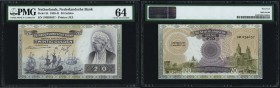Netherlands Nederlandsche Bank 20 Gulden 1939-41 Pick 54 PMG Choice Uncirculated 64. 

HID09801242017