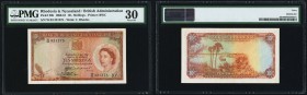 Rhodesia and Nyasaland Bank of Rhodesia and Nyasaland 10 Shillings 30.1.1961 Pick 20b PMG Very Fine 30. 

HID09801242017